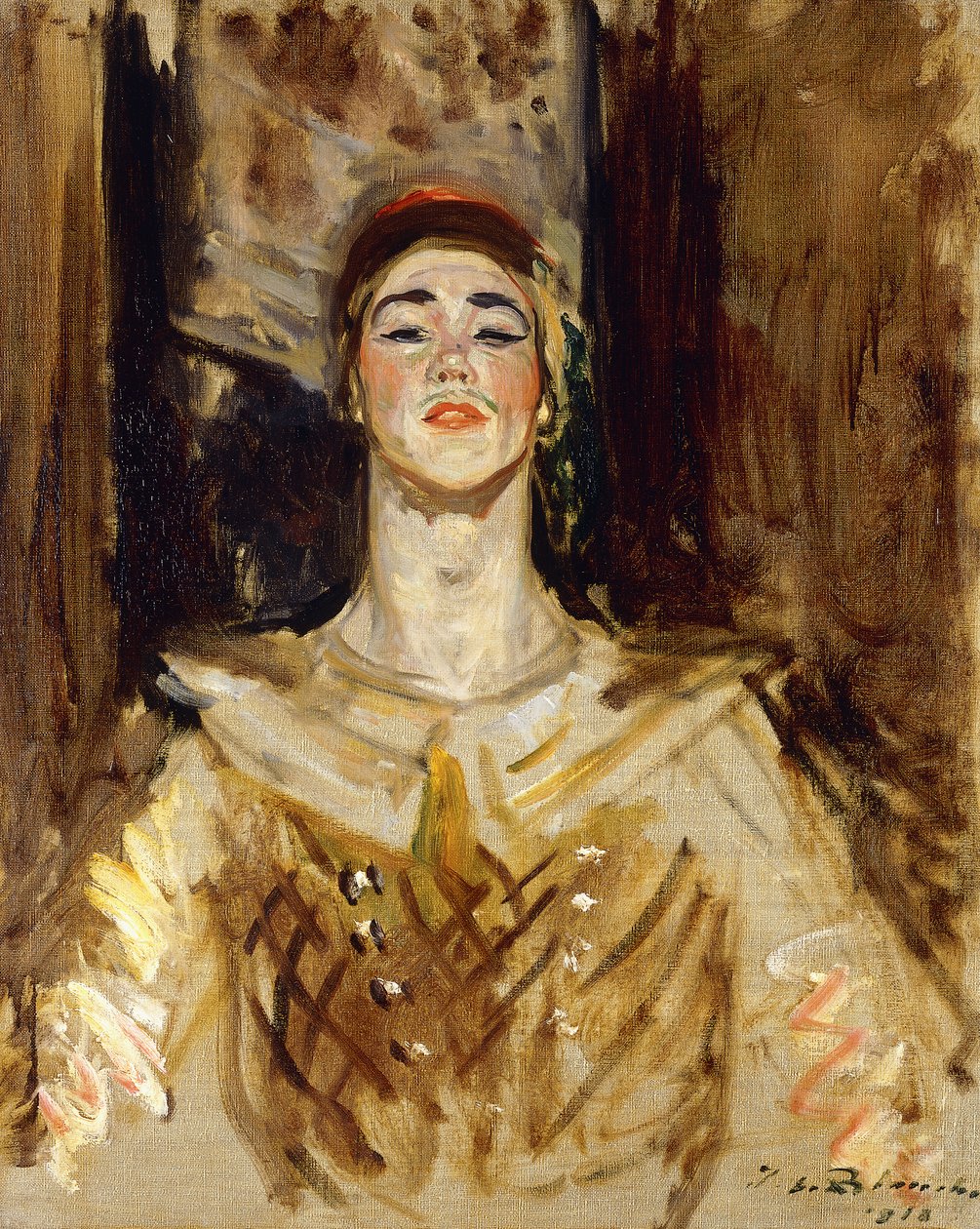 Nijinsky elokuvassa Les Orientales, 1912 tekijältä Jacques Emile Blanche