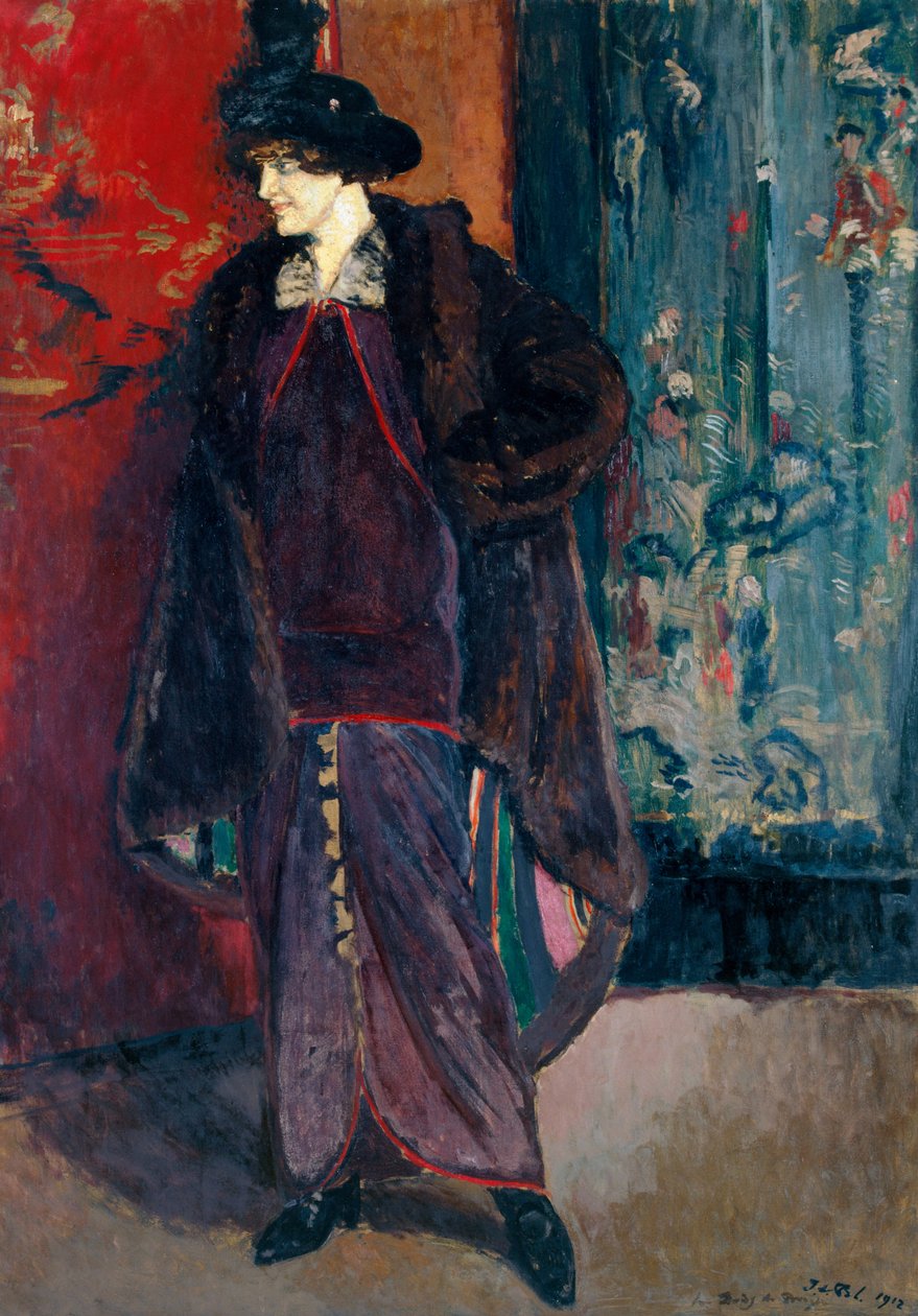Daisy Fellowesin muotokuva, 1912. tekijältä Jacques Emile Blanche