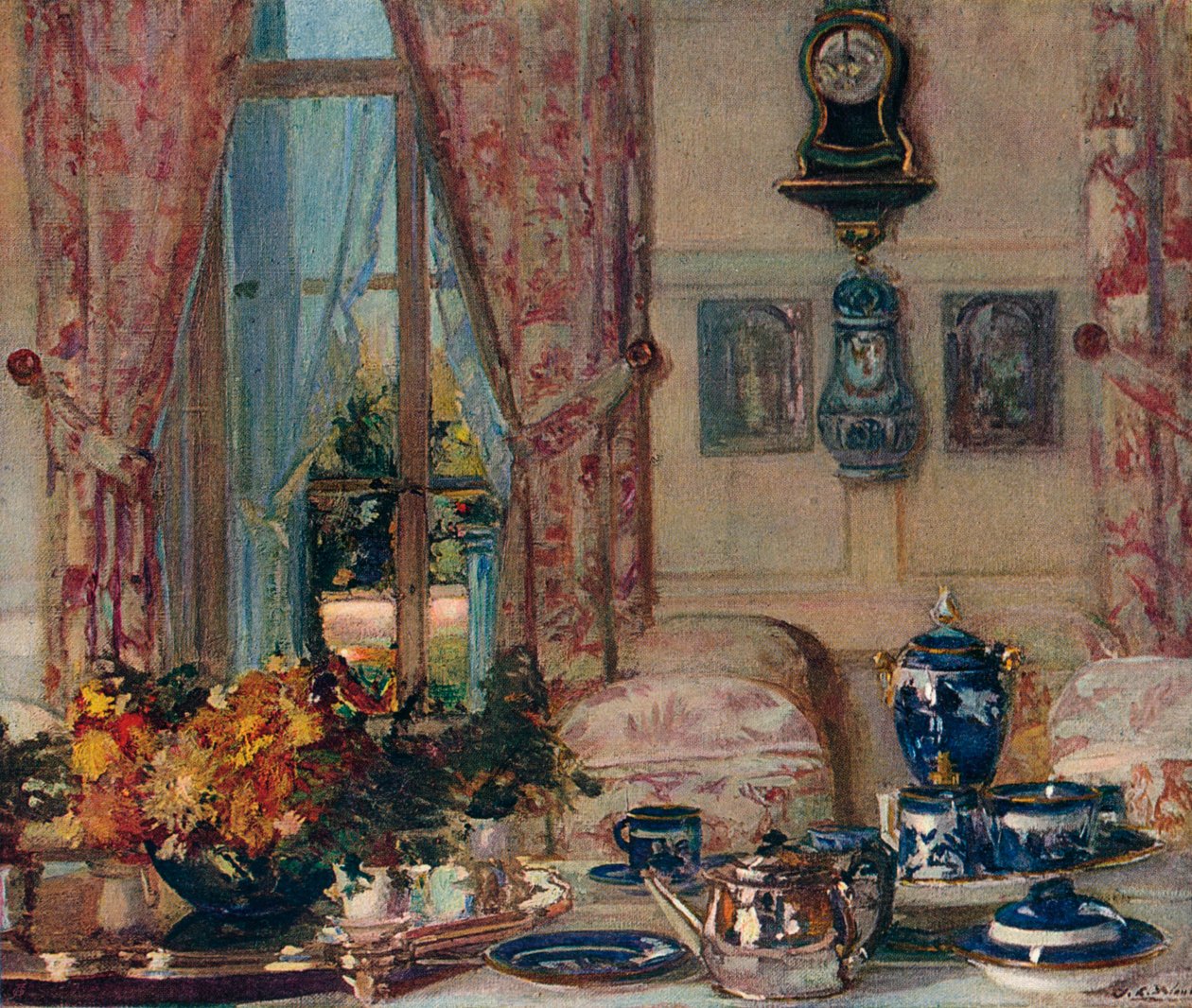 Ruokasali Offranvillessä, vuonna 1909 tekijältä Jacques Emile Blanche