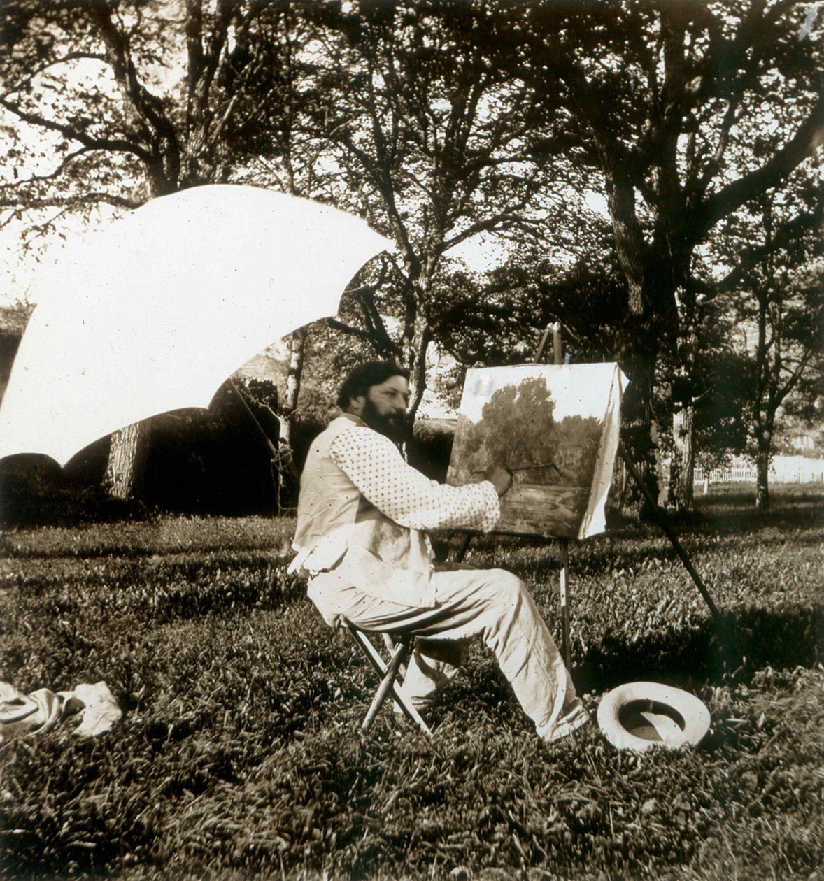 Gustave Courbet, 1864. tekijältä Jacques Eugene Feyen