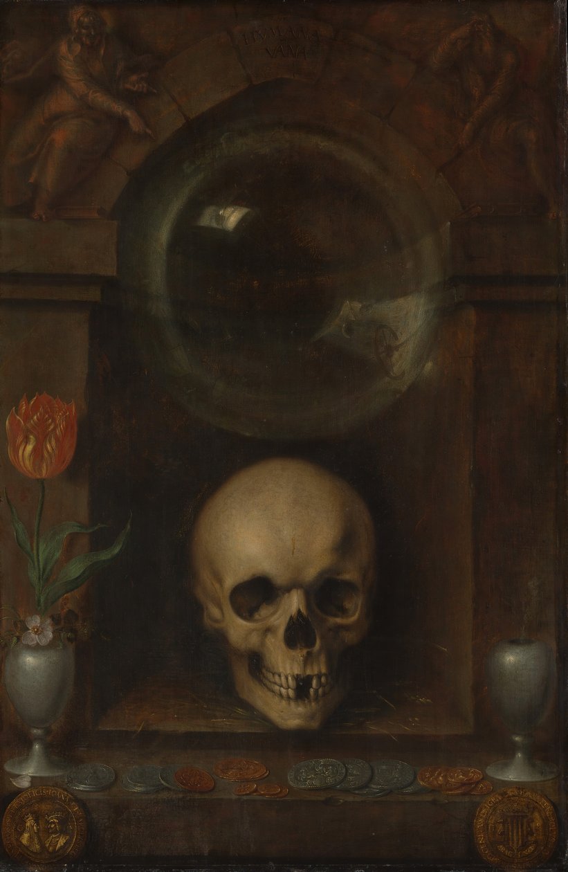 Vanity Still Life, 1603 tekijältä Jacques II de Gheyn