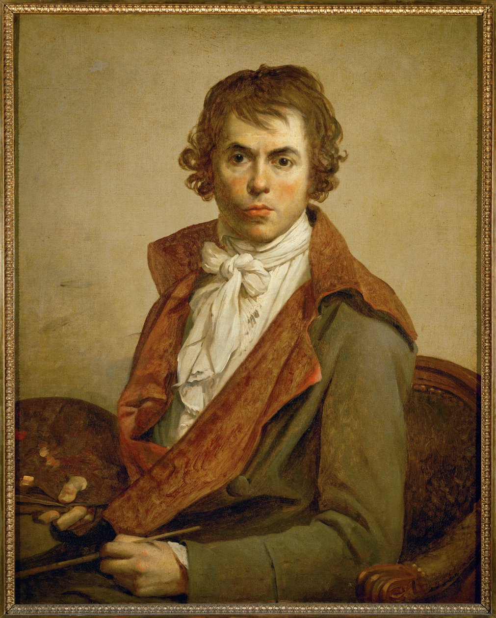 Jaques Louis David, omakuva ... tekijältä Jacques Louis David