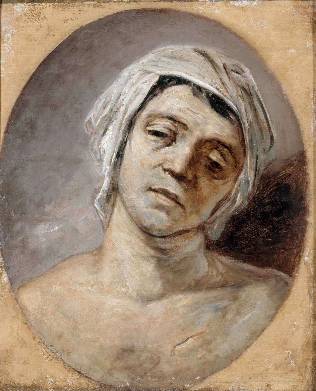 Marat murhattiin, noin 1794. tekijältä Jacques Louis David