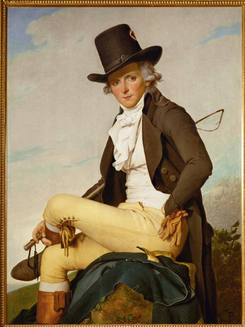 Pierre Seriziatin muotokuva ... tekijältä Jacques Louis David