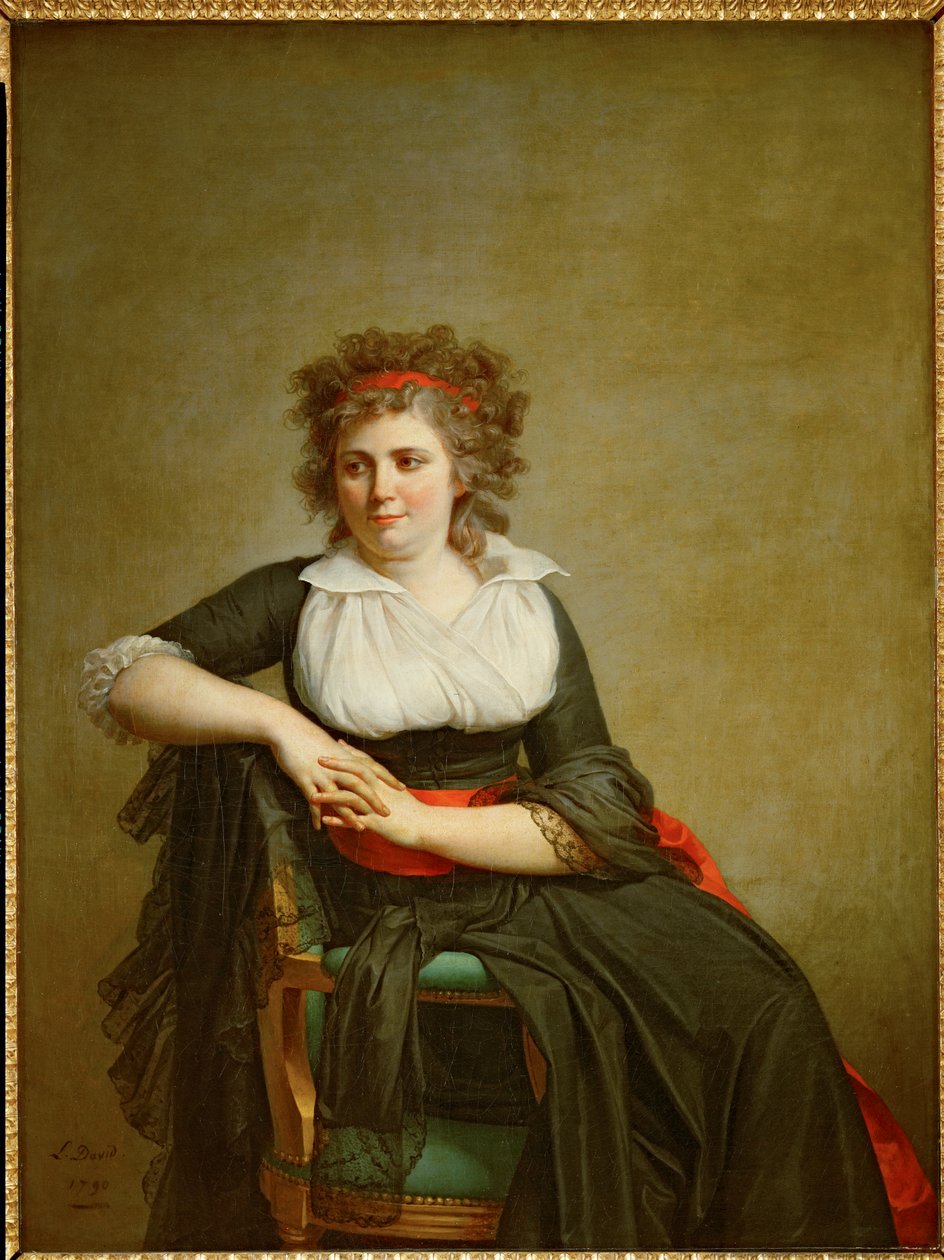 Robertine Tourteau, Orvilliersin markiisitar ... tekijältä Jacques Louis David