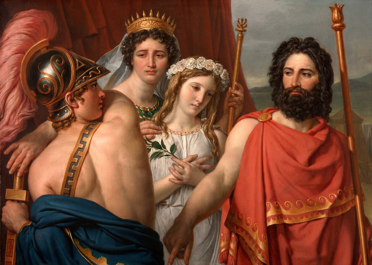 Akilleuksen viha tekijältä Jacques Louis David