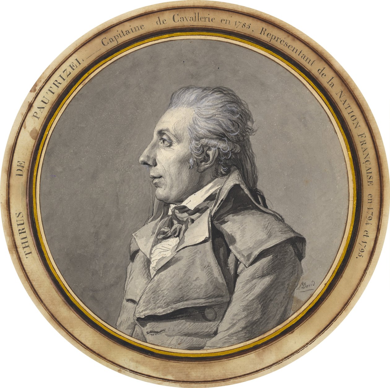 Thirius de Pautrizel tekijältä Jacques Louis David