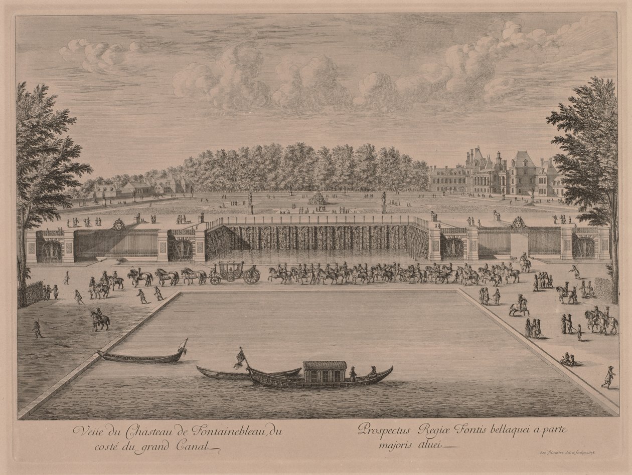 Chateau Fontainebleau Grand Canalilta. tekijältä Jacques Rigaud