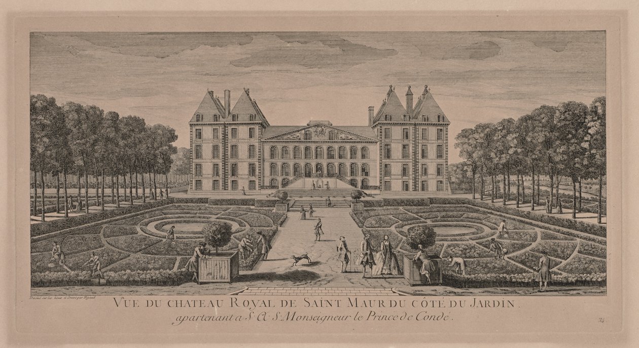 Chateau St. Maur. tekijältä Jacques Rigaud