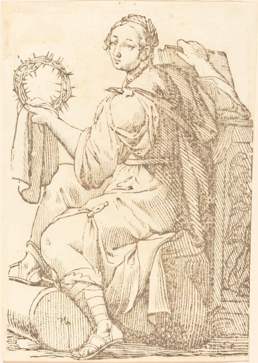Delphic Sibyl tekijältä Jacques Stella