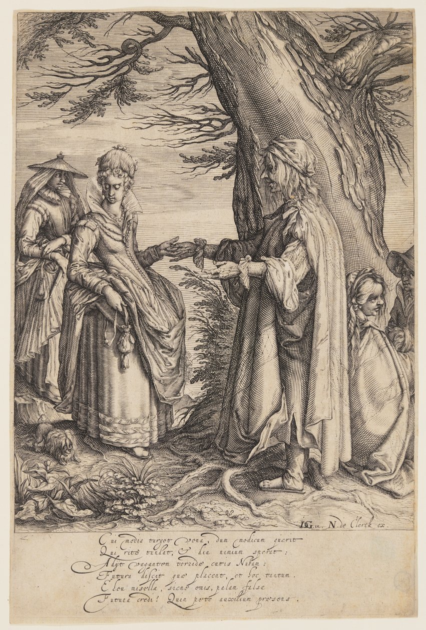 Ennustaja tekijältä Jacques de Gheyn II