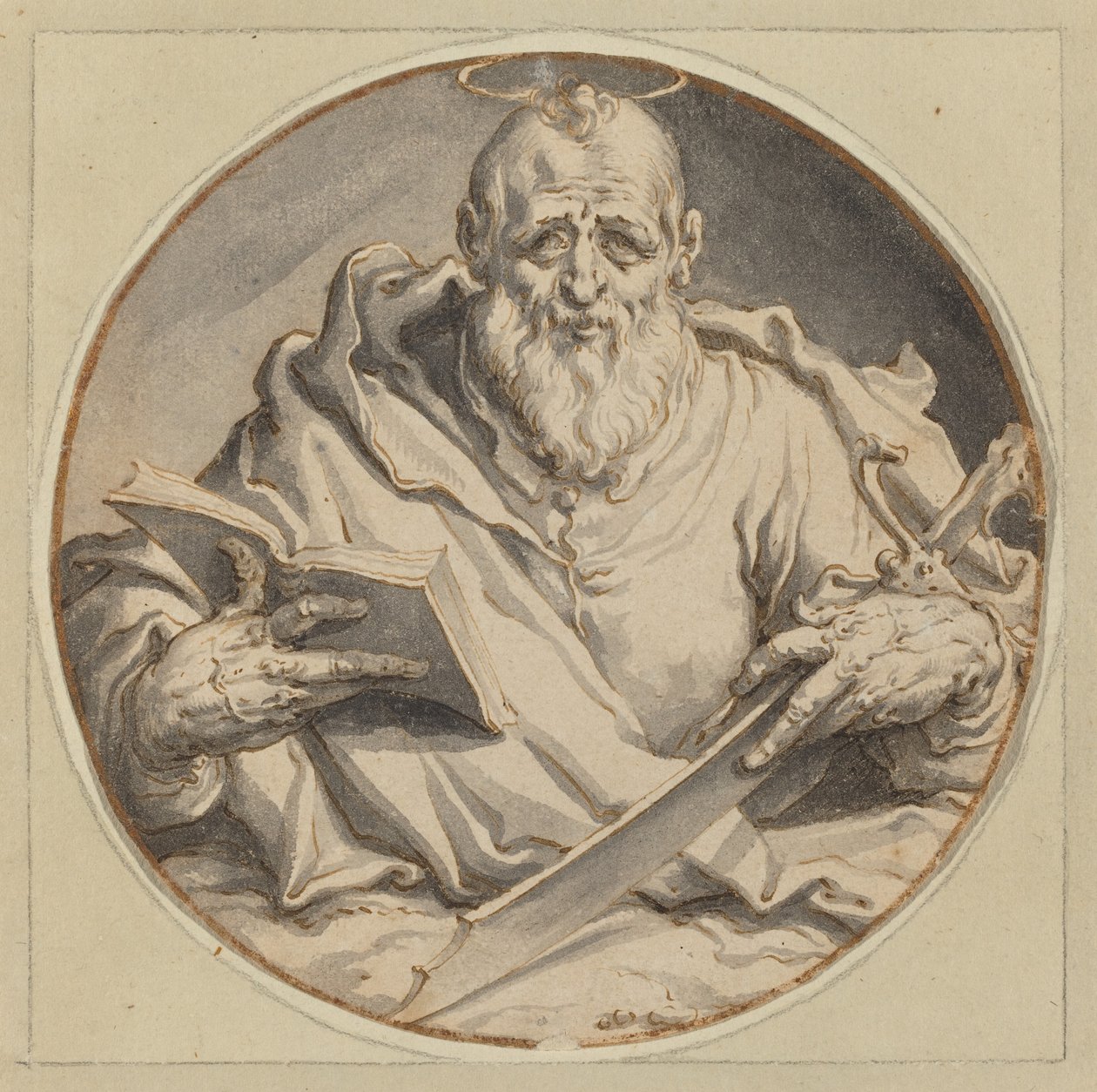 Pyhä Matteus tekijältä Jacques de Gheyn II