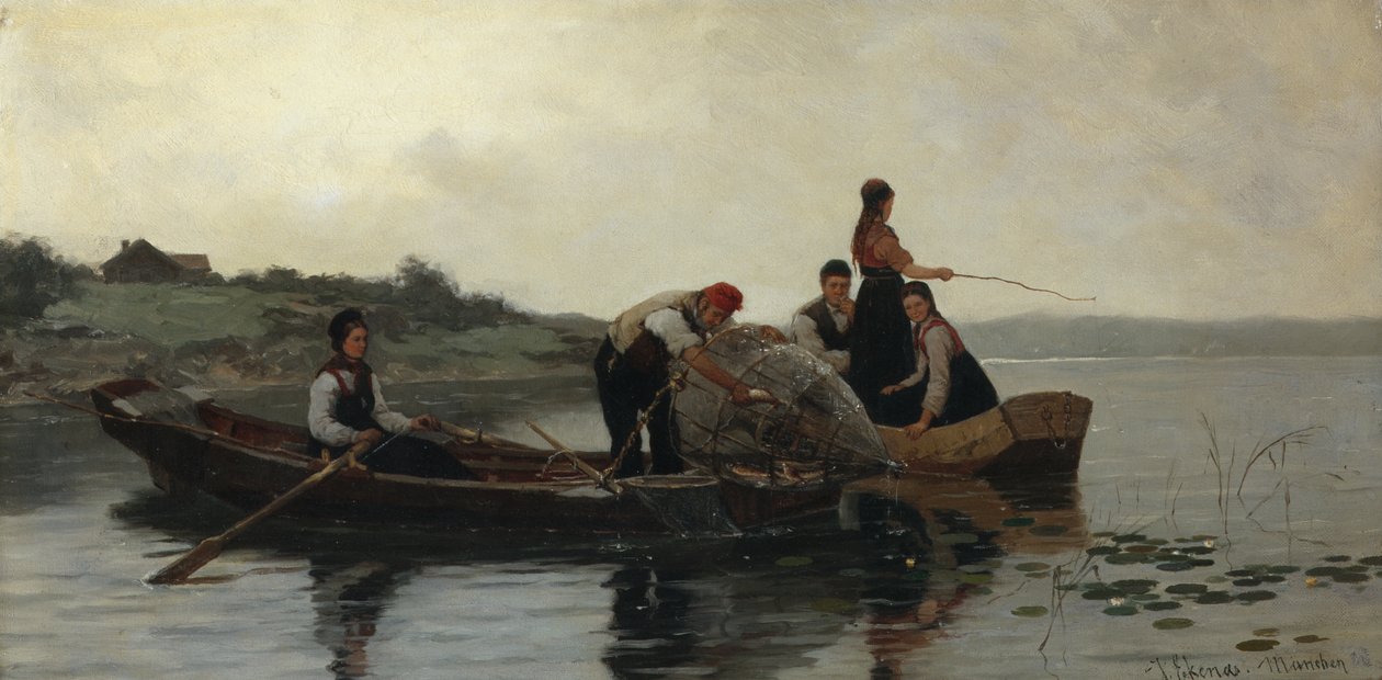 Kalastajat. tekijältä Jahn Ekenaes
