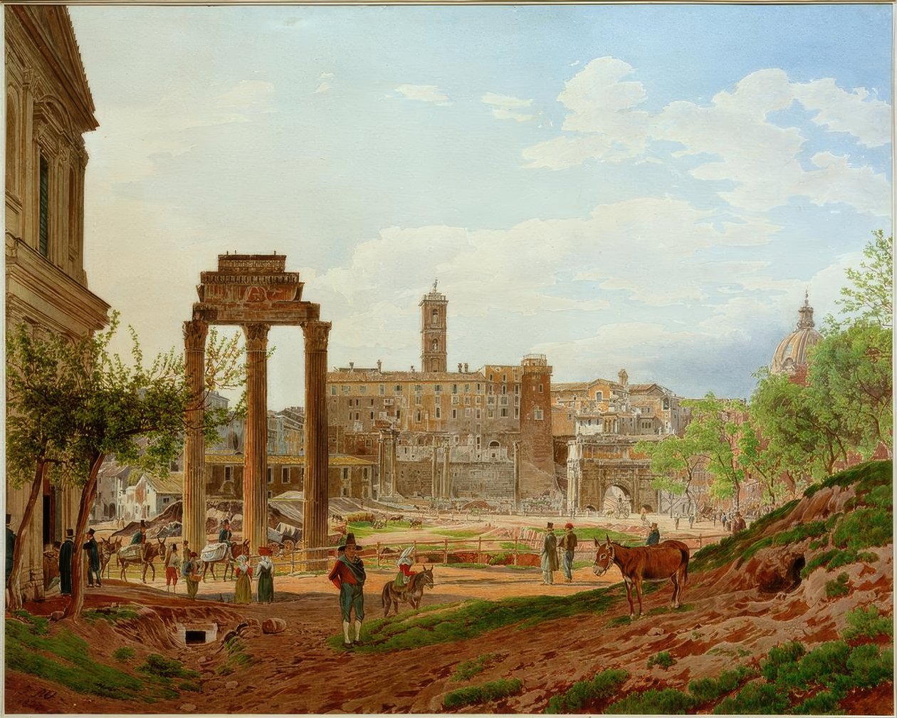 Rom / Roma (Latium, Italia), tekijältä Jakob Alt