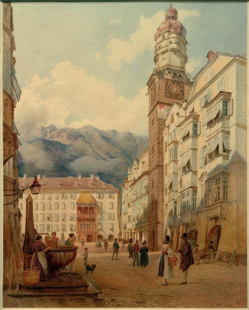 Innsbruck (Tirol, Österreich), tekijältä Jakob Alt