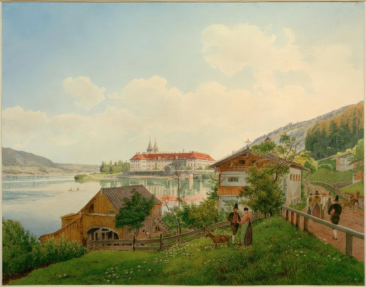 Tegernsee (Oberbayern, Bayern), tekijältä Jakob Alt