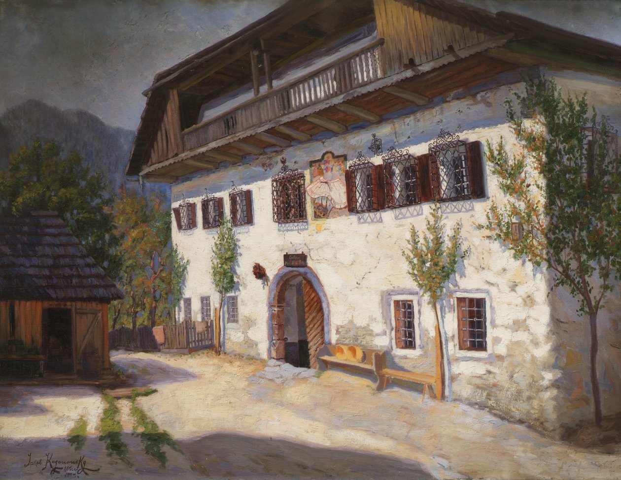 Der Gasthof Pettar St. Agathassa tekijältä Jakob Koganowsky