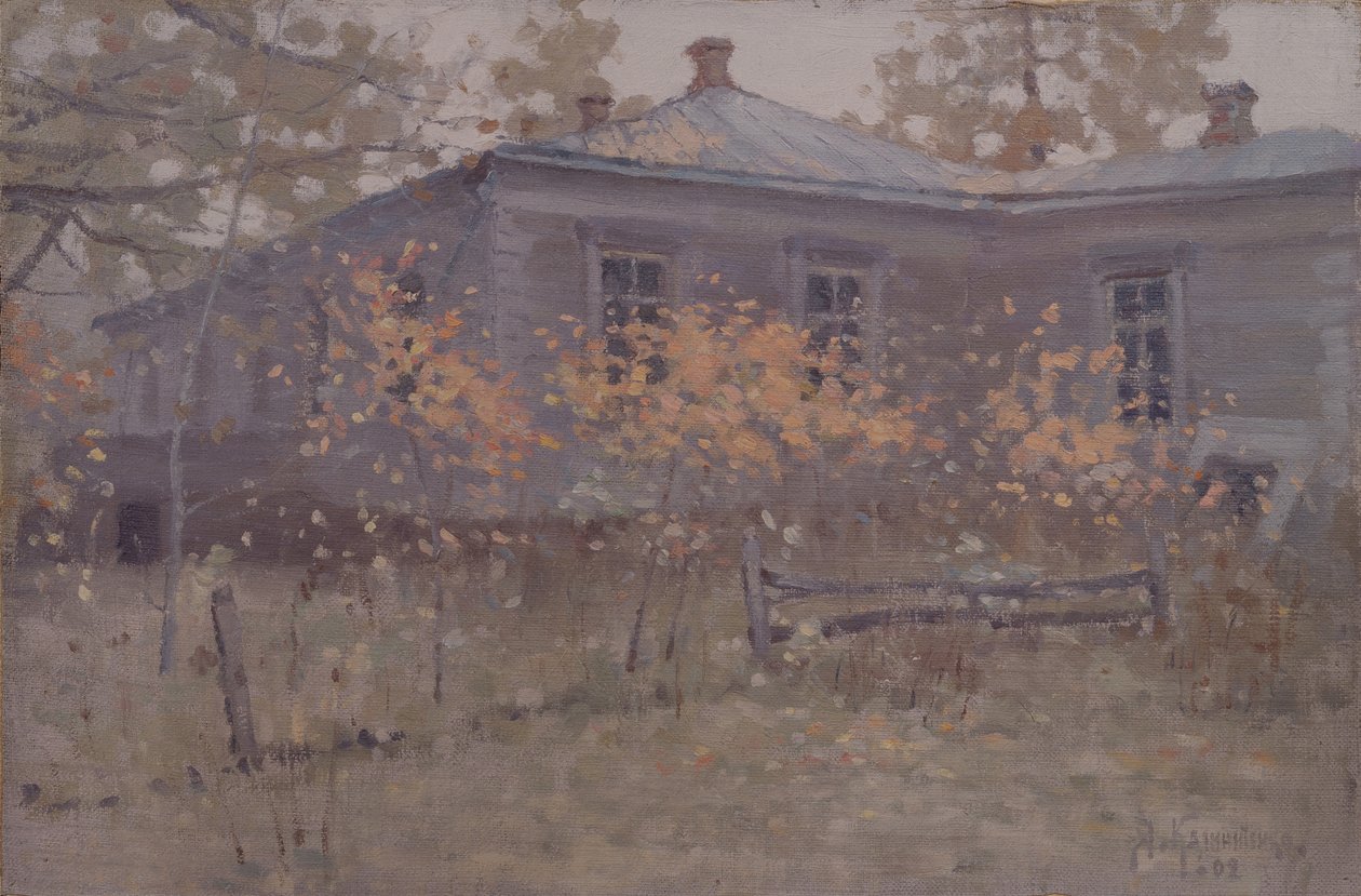 Maalaistalo syksyllä 1902 tekijältä Jakov Jakovlevich Kalinichenko