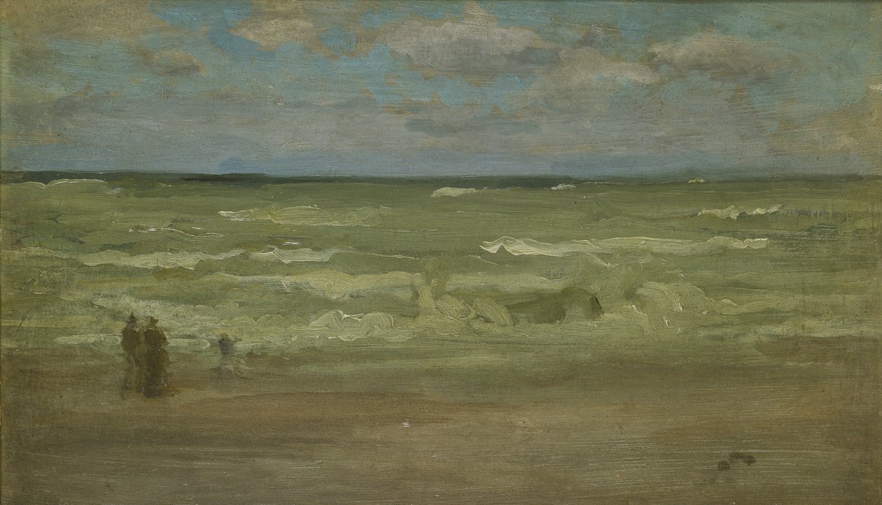 The Shore, Pourville, 1800-luku tekijältä James Abbott McNeill Whistler