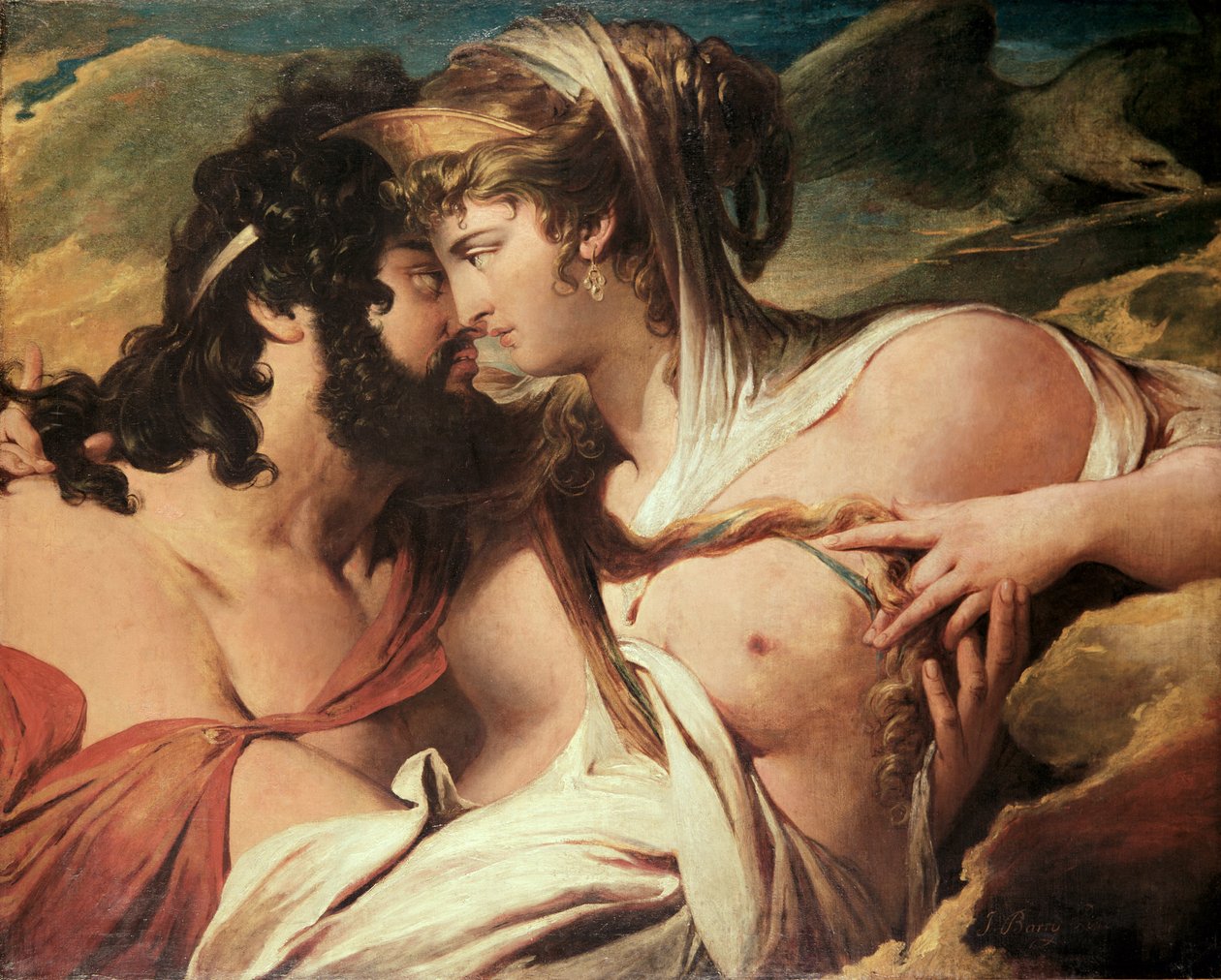 Jupiter ja Juno Ida-vuorella tekijältä James Barry