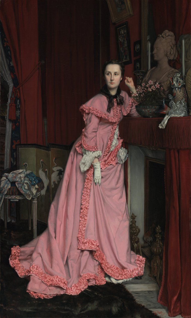 Muotokuva Marquise de Miramonista, syntynyt Thérèse Feuillant tekijältä James Jacques Joseph Tissot