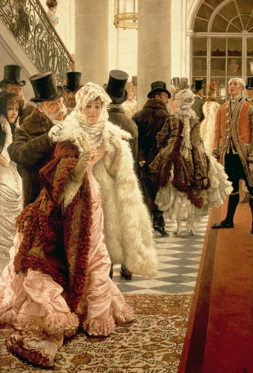 Muodin nainen (La Mondaine), 1883-5 tekijältä James Jacques Joseph Tissot