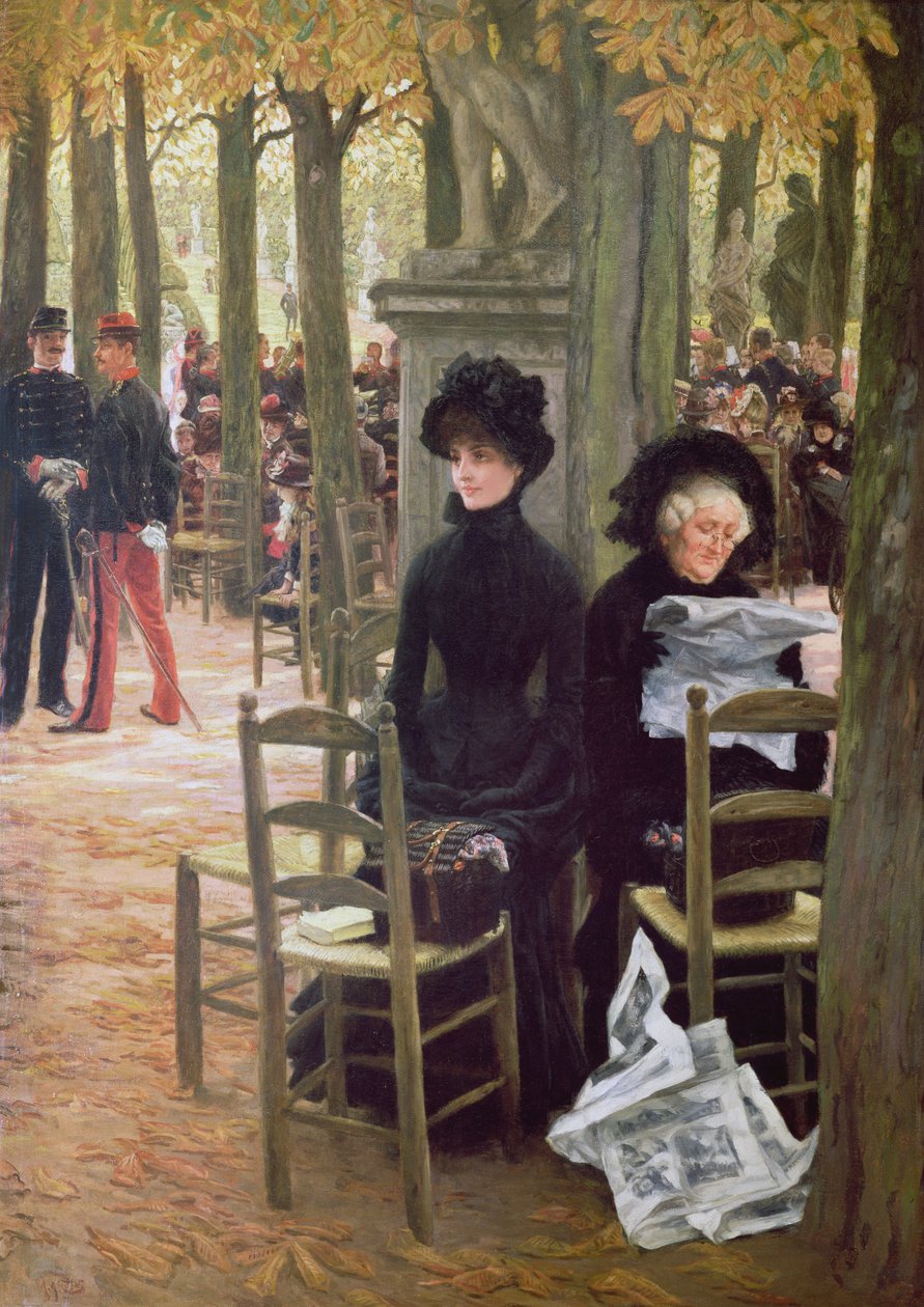 Ilman myötäjäisiä (Sans Dot), 1883-5 tekijältä James Jacques Joseph Tissot