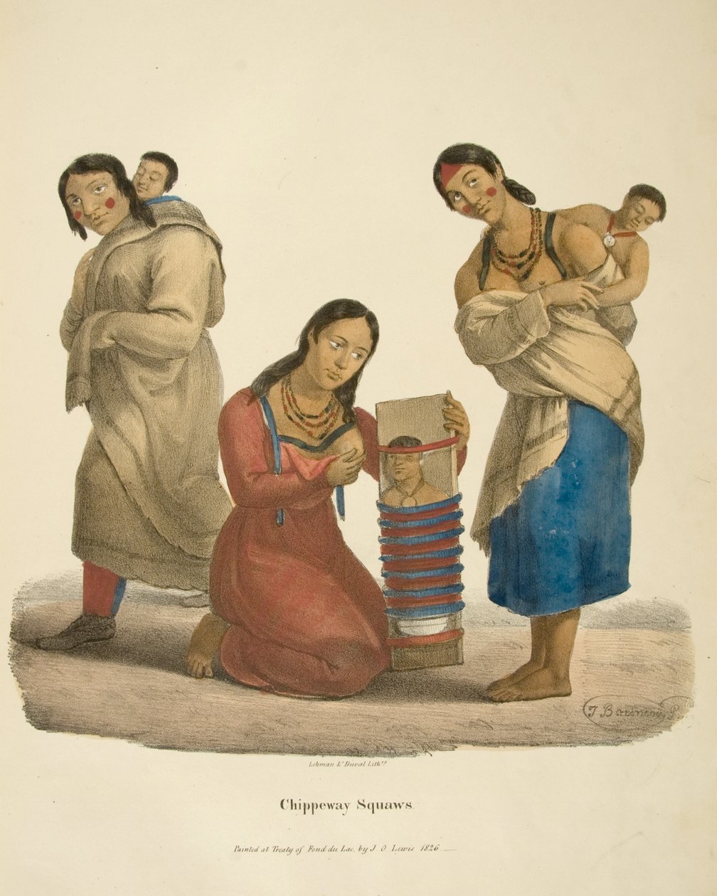 Chippeway Squaws tekijältä James Otto Lewis