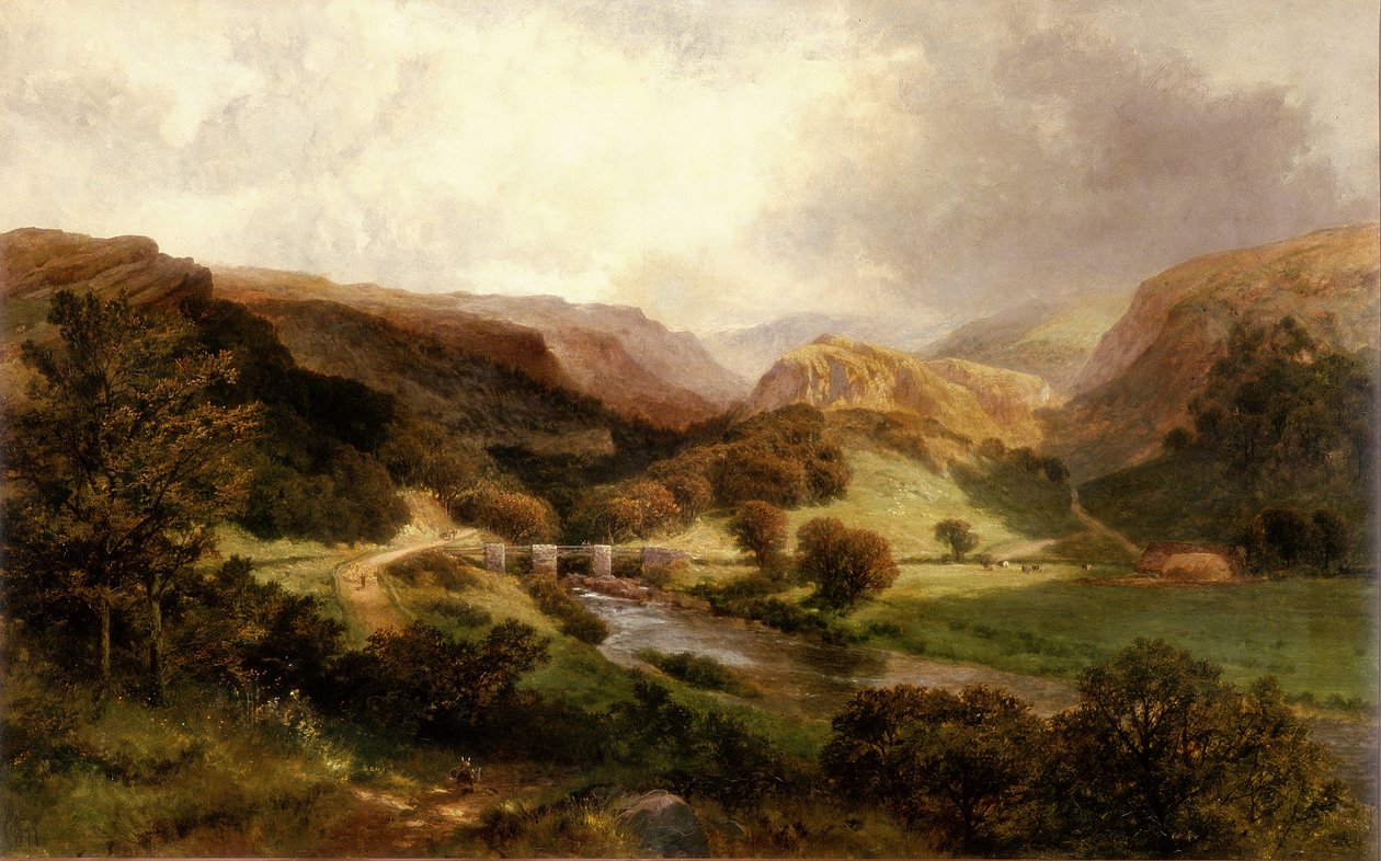 Pont-y-Pant ja Lledrin laakso, Pohjois-Wales tekijältä James Peel