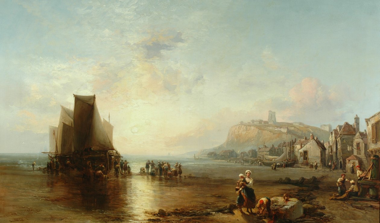 Old Folkestone, 1866 tekijältä James Webb