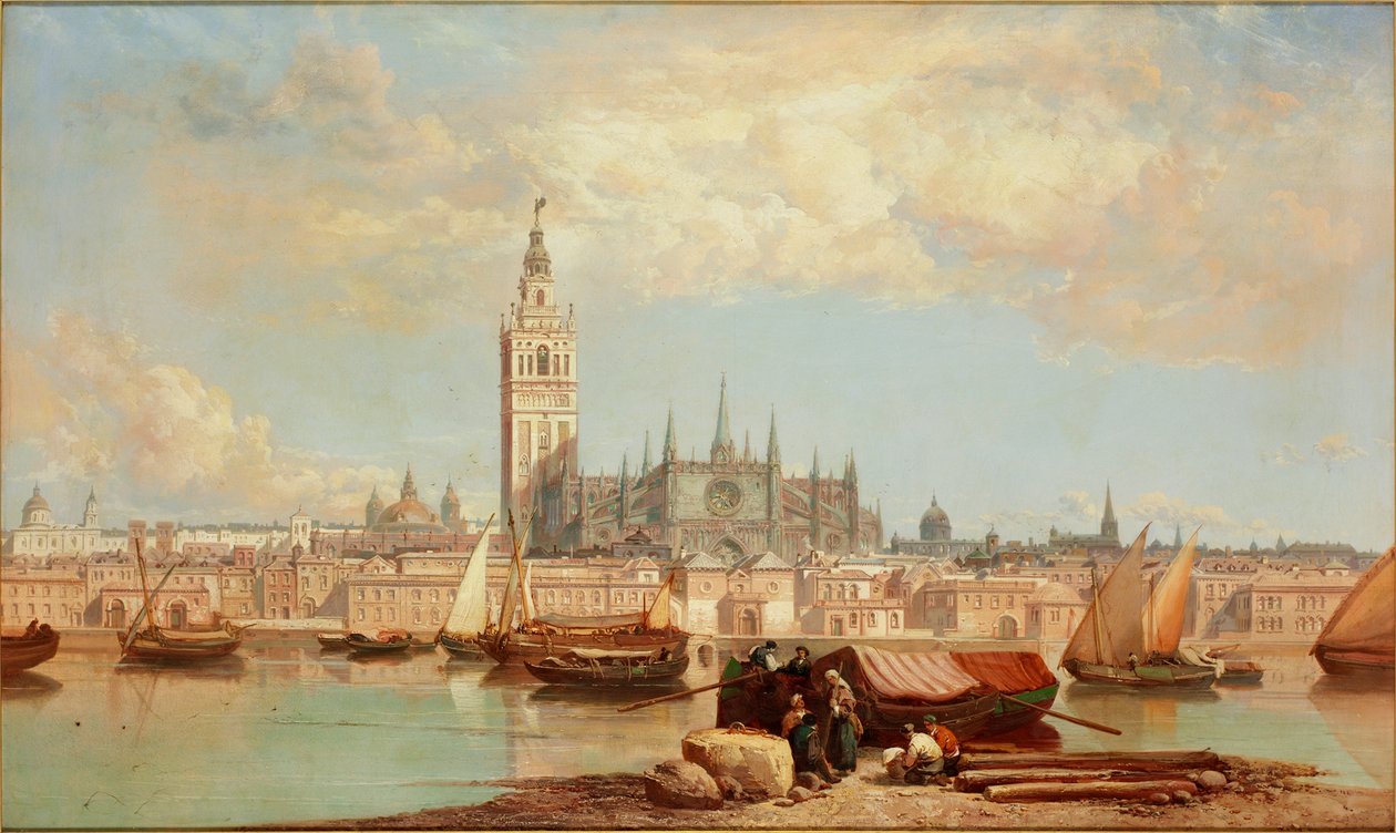 Sevilla, Espanja, 1870-71 tekijältä James Webb