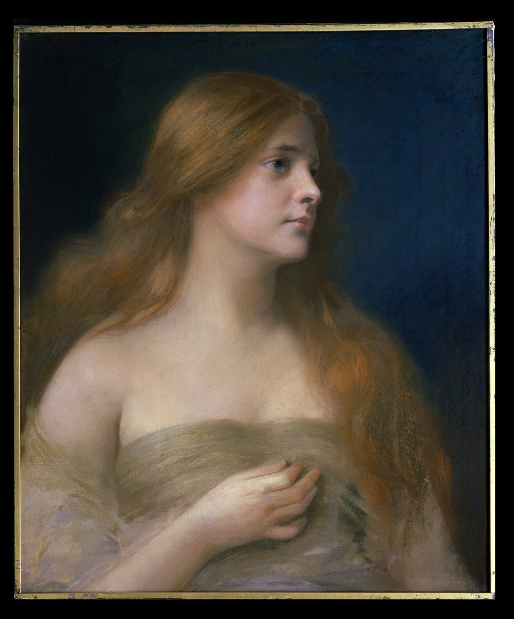 Lilith (pastelli paperille) tekijältä James Wells Champney