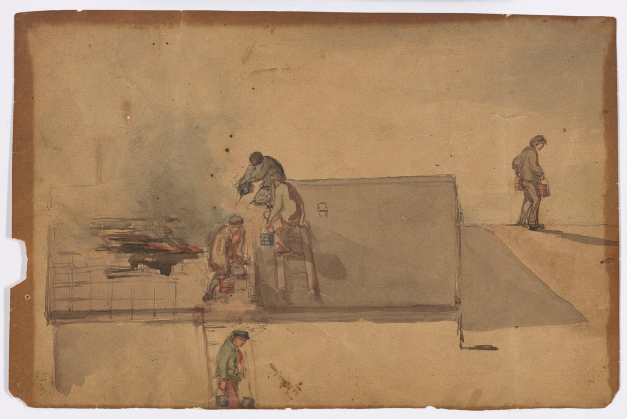 Tuli Pomfretissa, 1849. tekijältä James Abbott McNeill Whistler