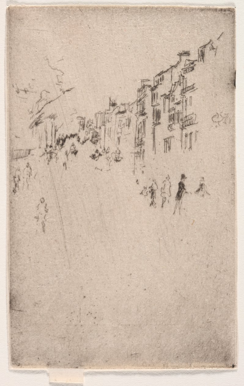 Fragmentti Piccadillystä. tekijältä James Abbott McNeill Whistler