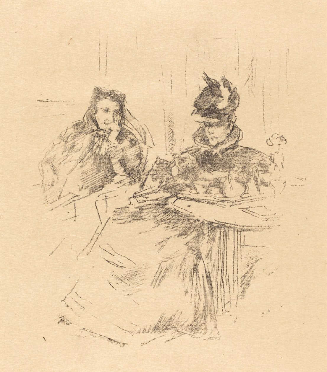 Iltapäivätee, 1897. tekijältä James Abbott McNeill Whistler
