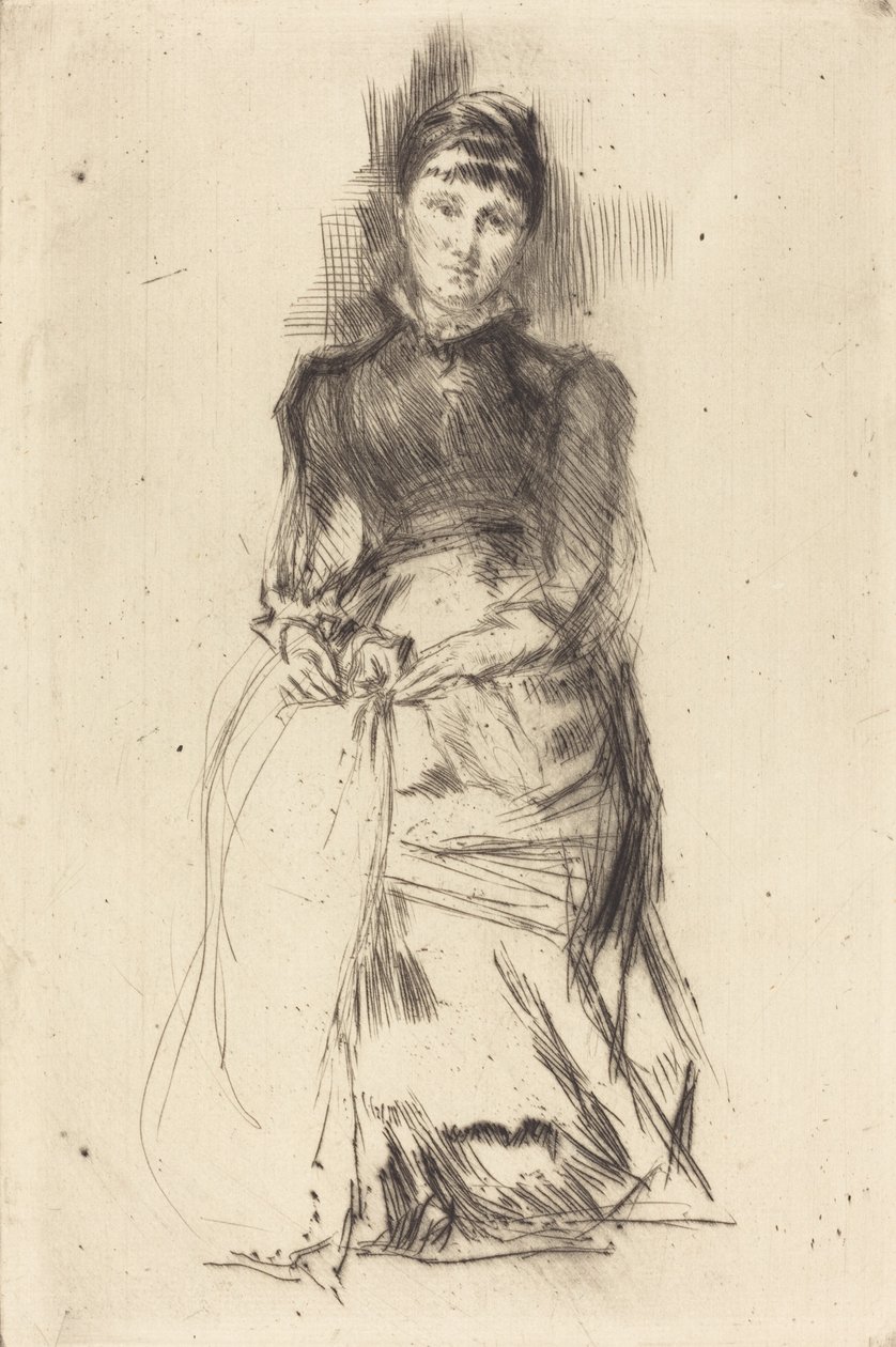 Agnes, c. 18731875. tekijältä James Abbott McNeill Whistler