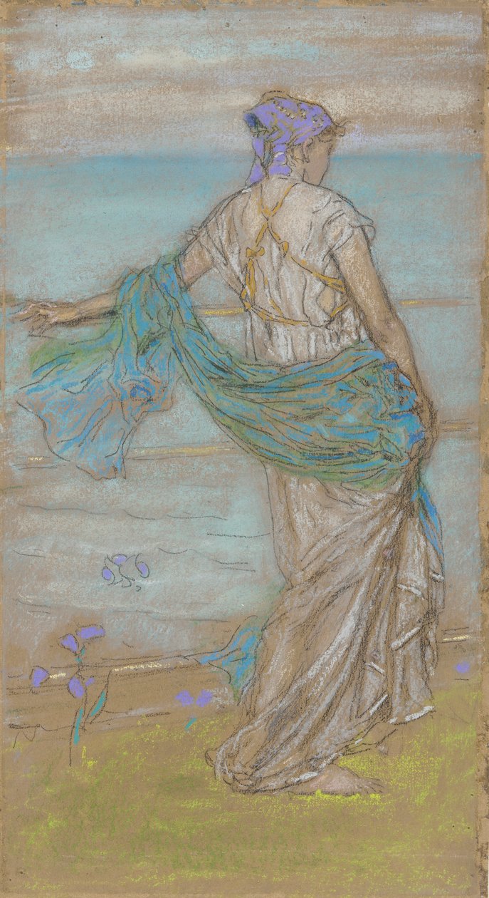 Annabel Lee, 1885-1887. tekijältä James Abbott McNeill Whistler
