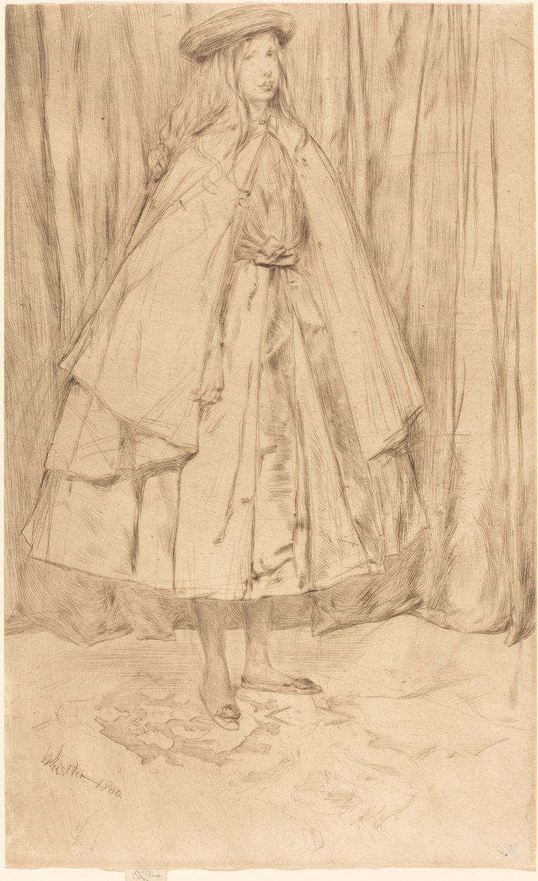 Annie Haden, 1860. tekijältä James Abbott McNeill Whistler