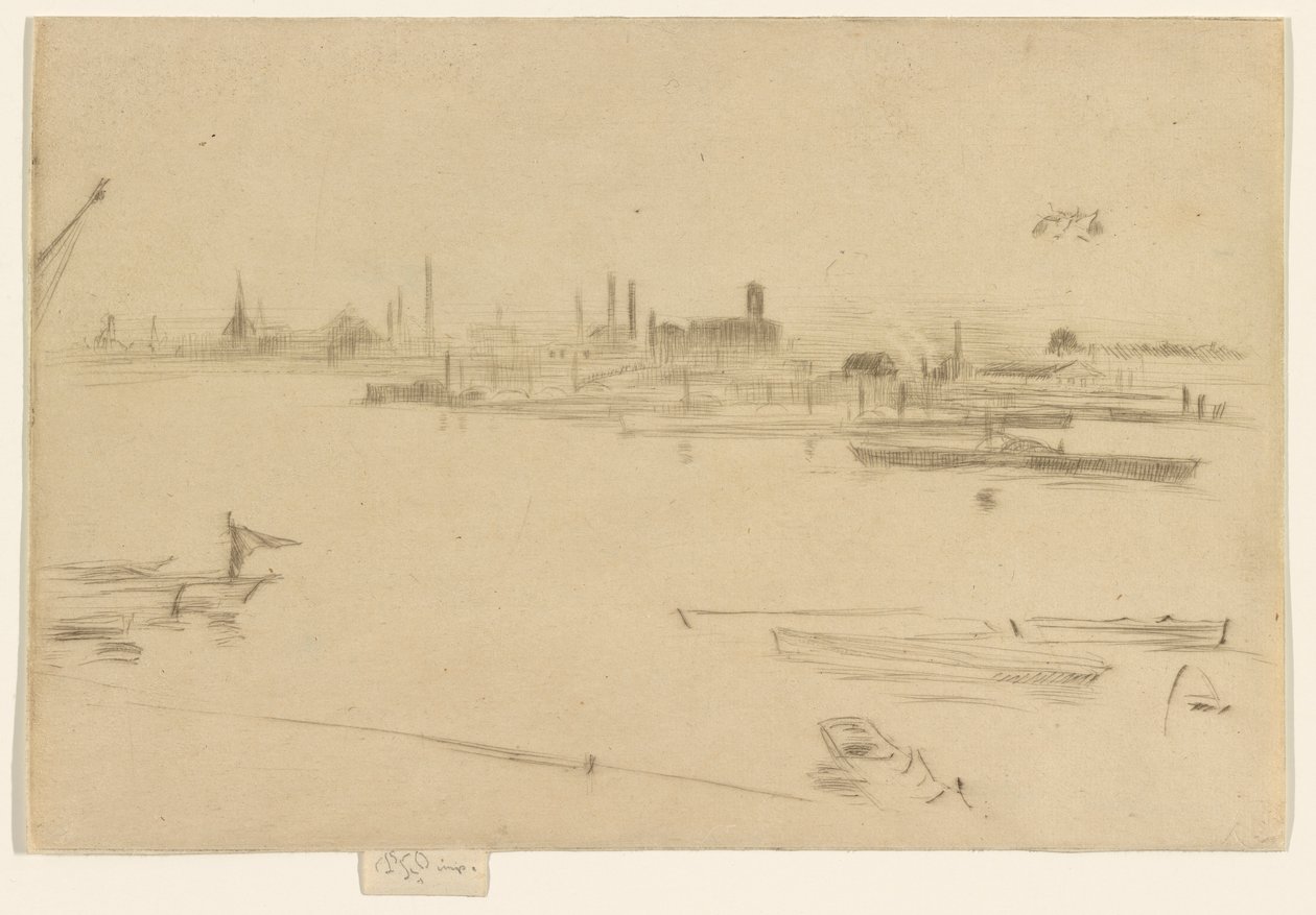 Battersea Morn, 1875. tekijältä James Abbott McNeill Whistler