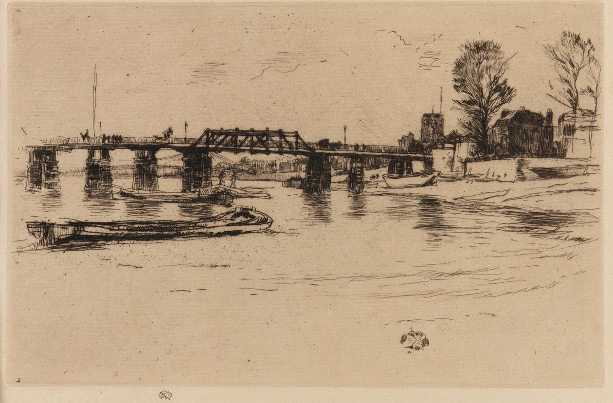 Chelsea, 1879. tekijältä James Abbott McNeill Whistler