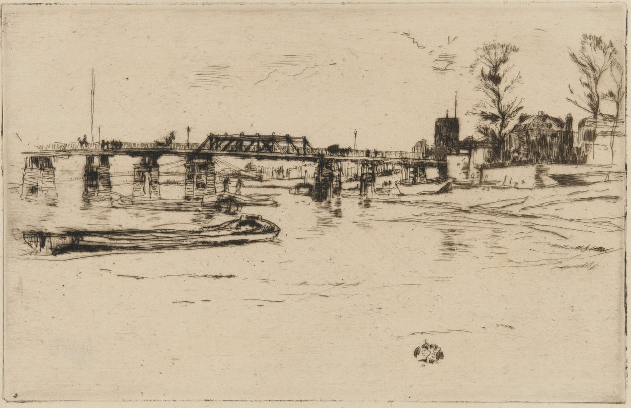Chelsea, 1879. tekijältä James Abbott McNeill Whistler