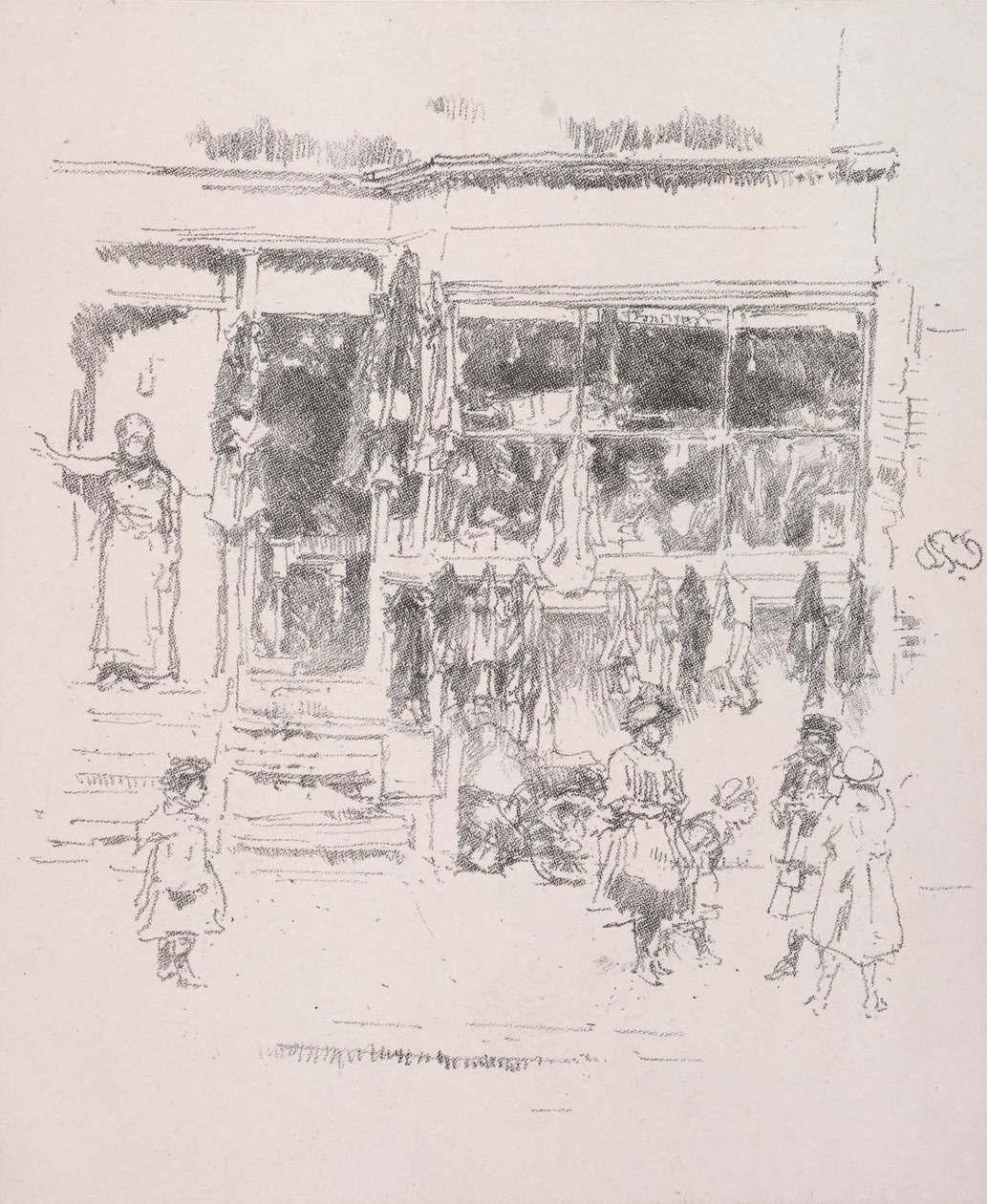 Chelsea Rags, 1888. tekijältä James Abbott McNeill Whistler