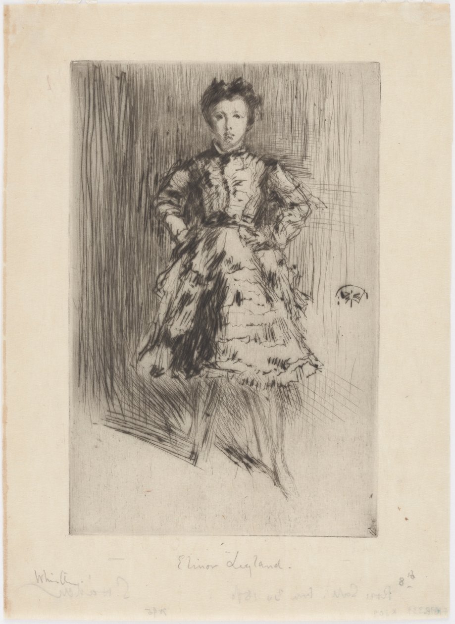 Elinor Leyland, 1873. tekijältä James Abbott McNeill Whistler
