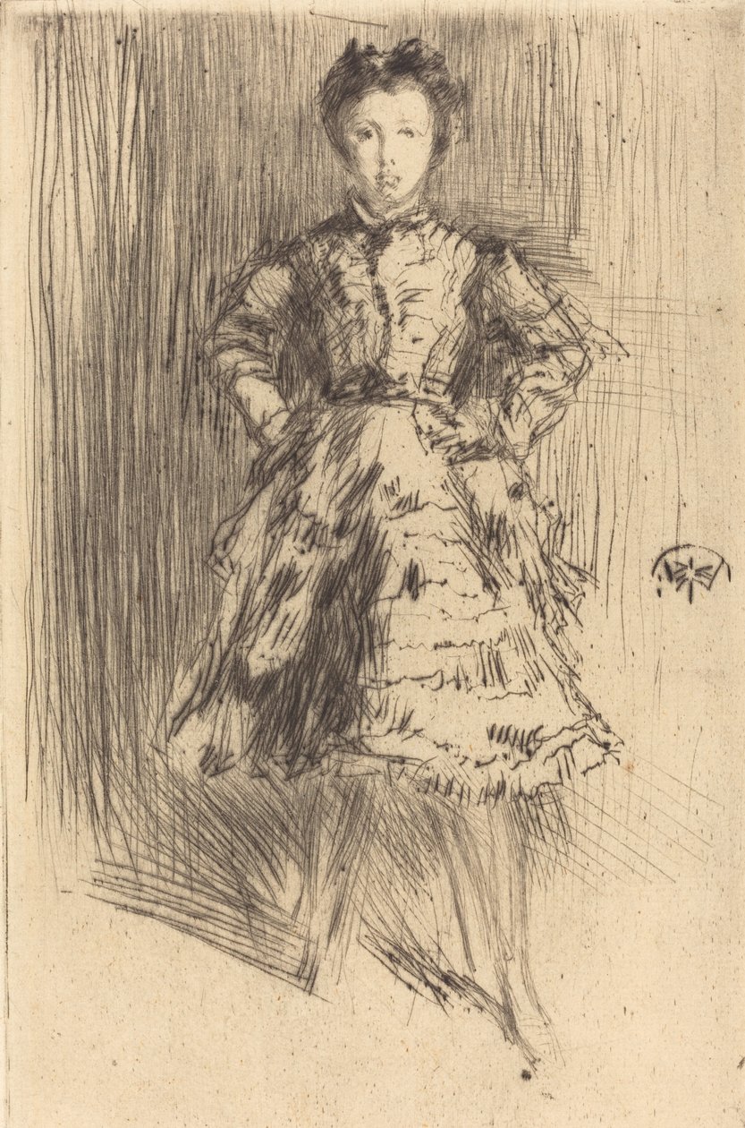 Elinor Leyland, 1873. tekijältä James Abbott McNeill Whistler