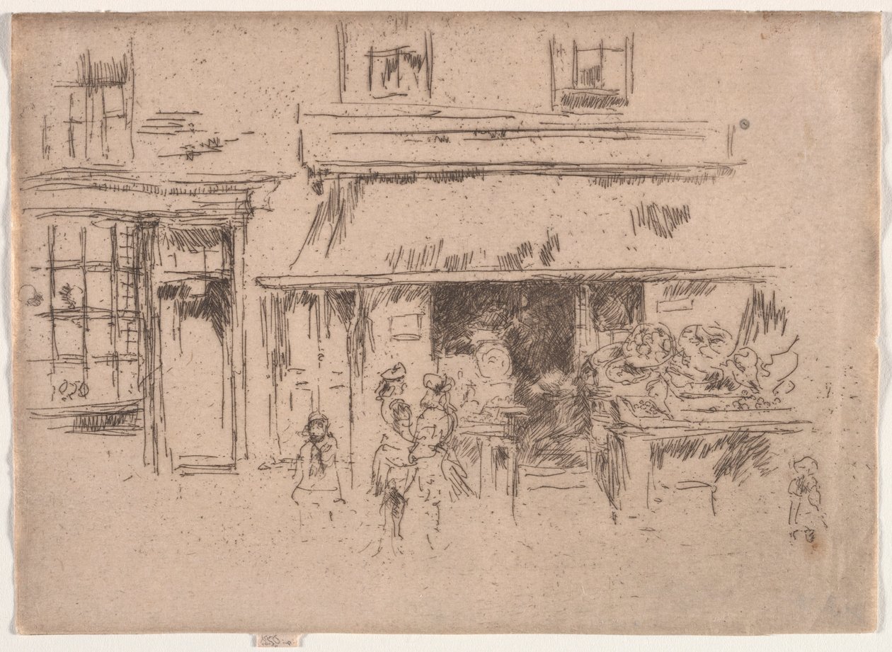 Exeter Street. tekijältä James Abbott McNeill Whistler