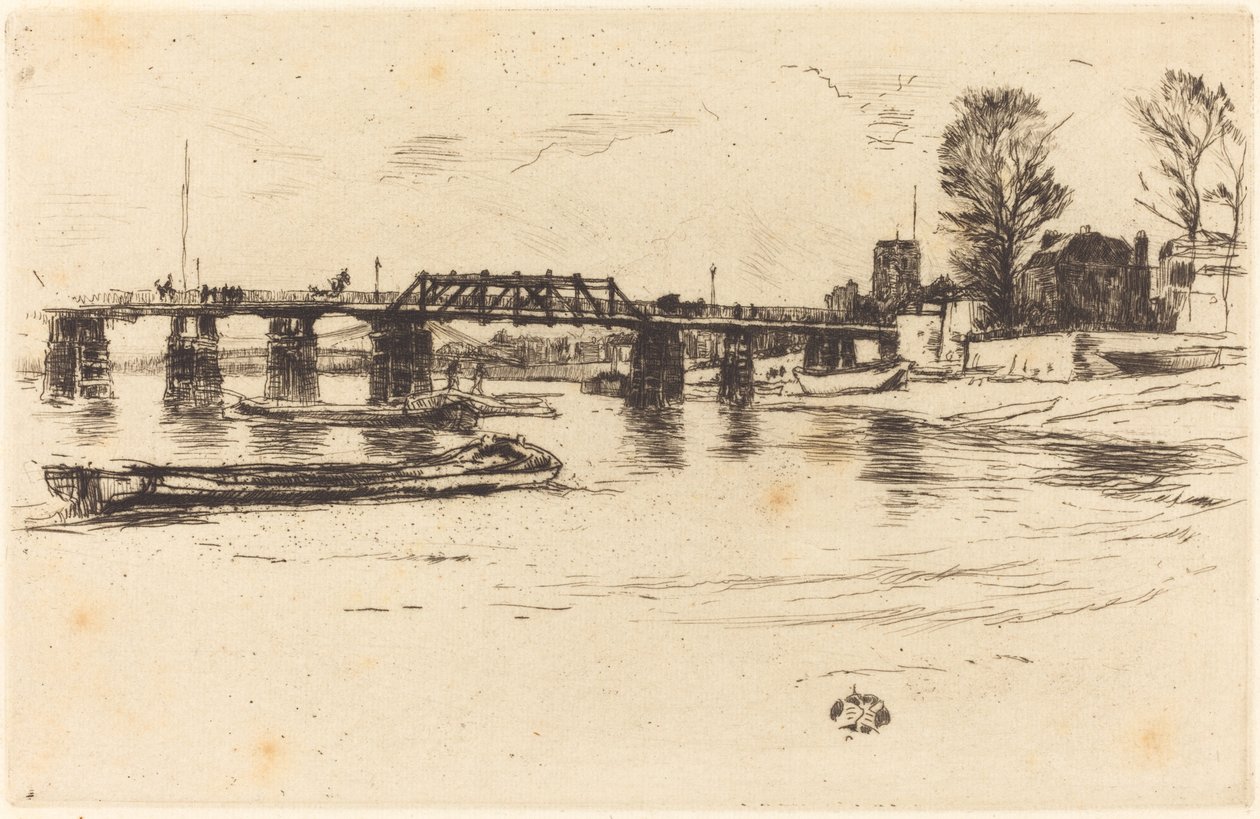 Fulham, 18781879. tekijältä James Abbott McNeill Whistler