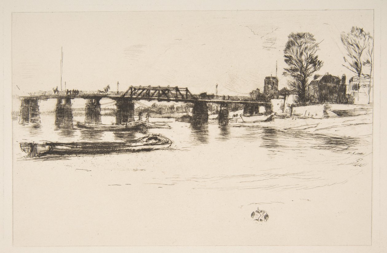 Fulham Chelsea, 1900-luku. tekijältä James Abbott McNeill Whistler