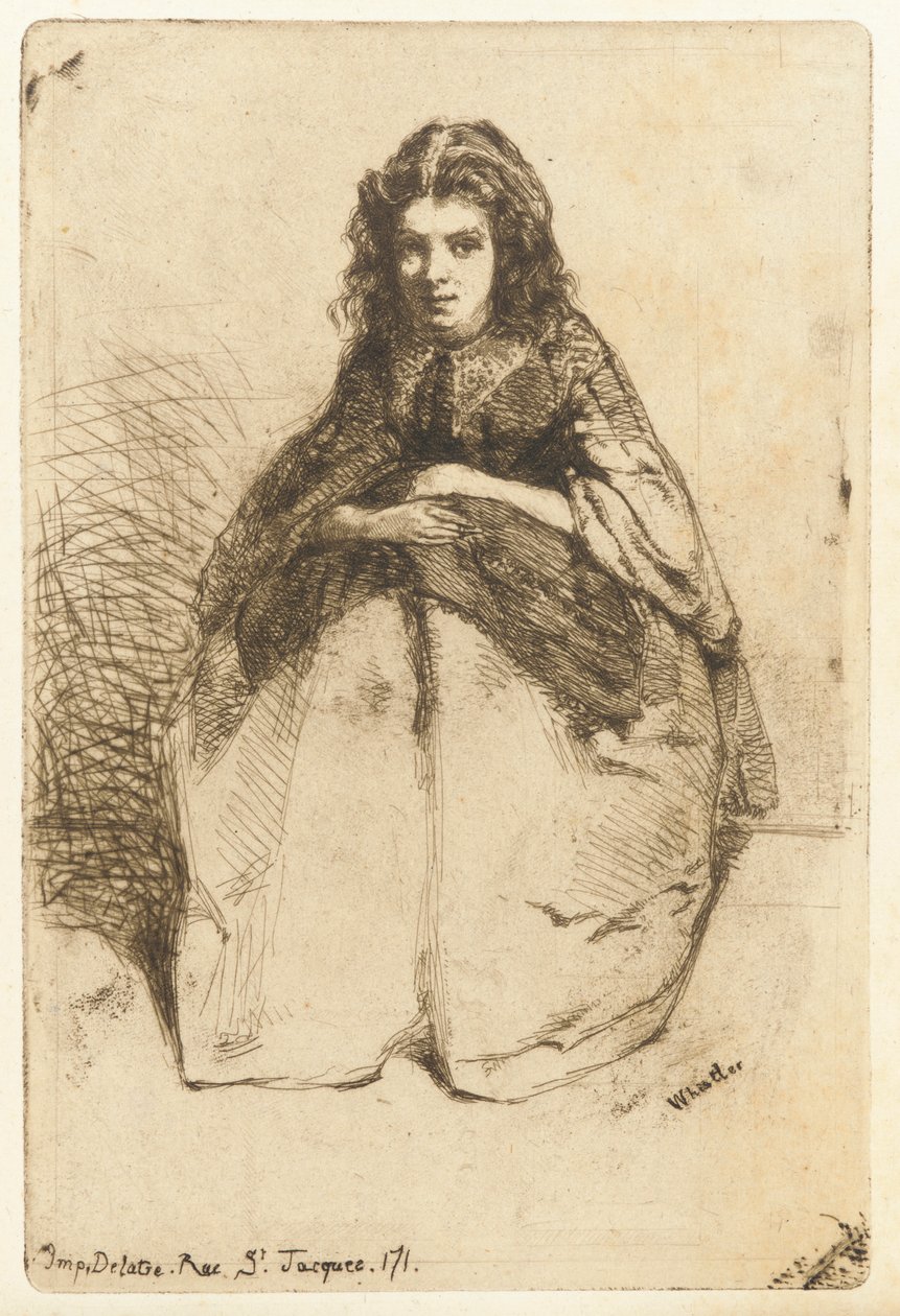 Sarjakuvat, 1858. tekijältä James Abbott McNeill Whistler