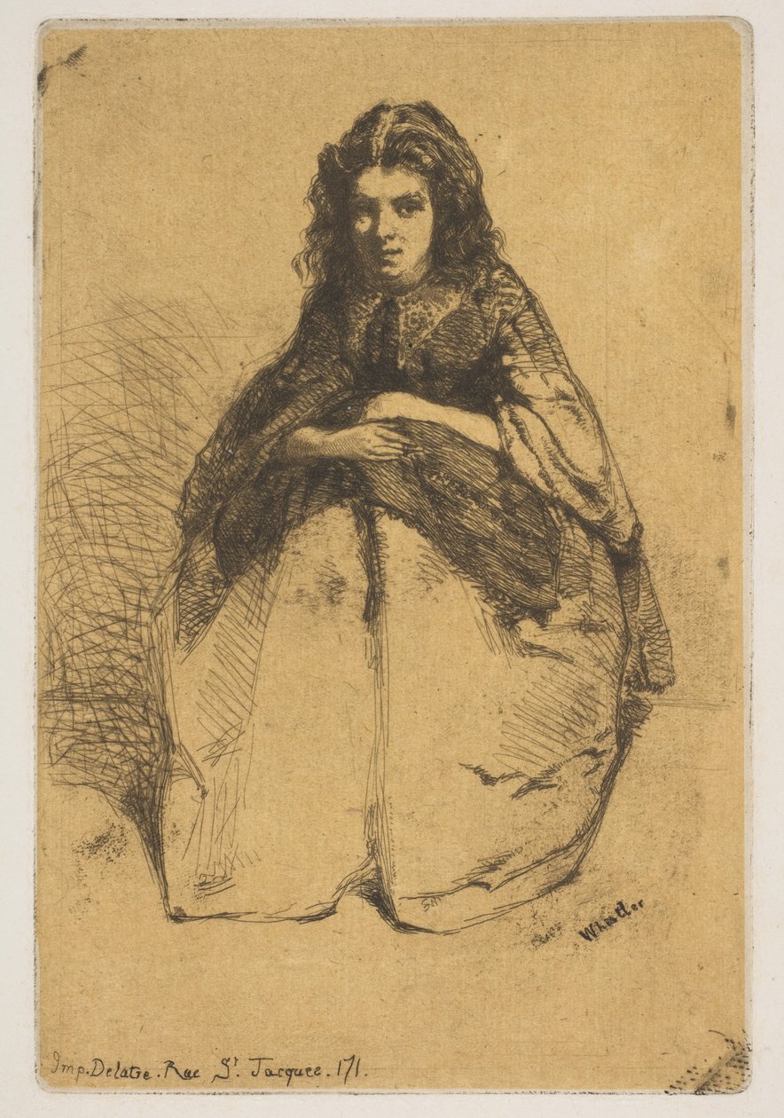 Sarjakuvat, 1858. tekijältä James Abbott McNeill Whistler