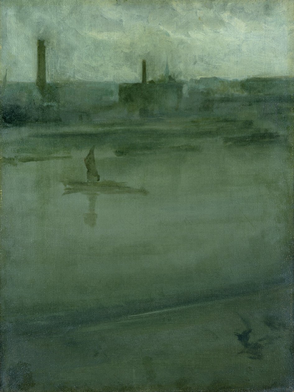 Harmaa ja hopea: Thames tekijältä James Abbott McNeill Whistler